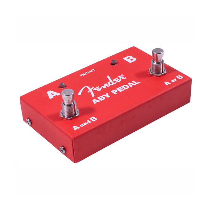 Fender 2-Switch ABY Pedal, Red 3