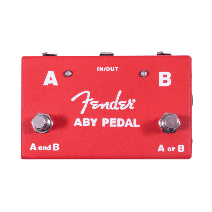 Fender 2-Switch ABY Pedal Red 5