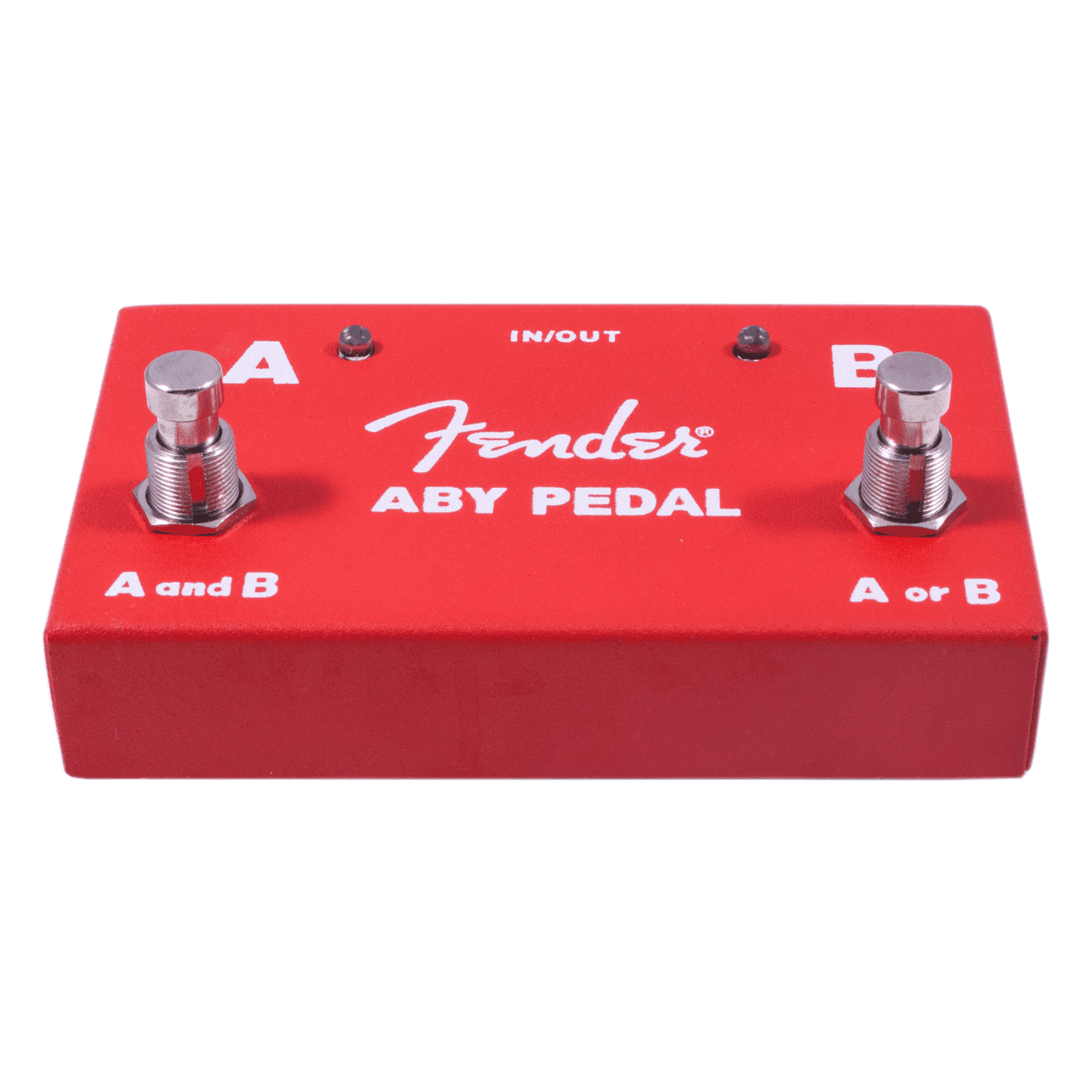 Fender 2-Switch ABY Pedal Red 1