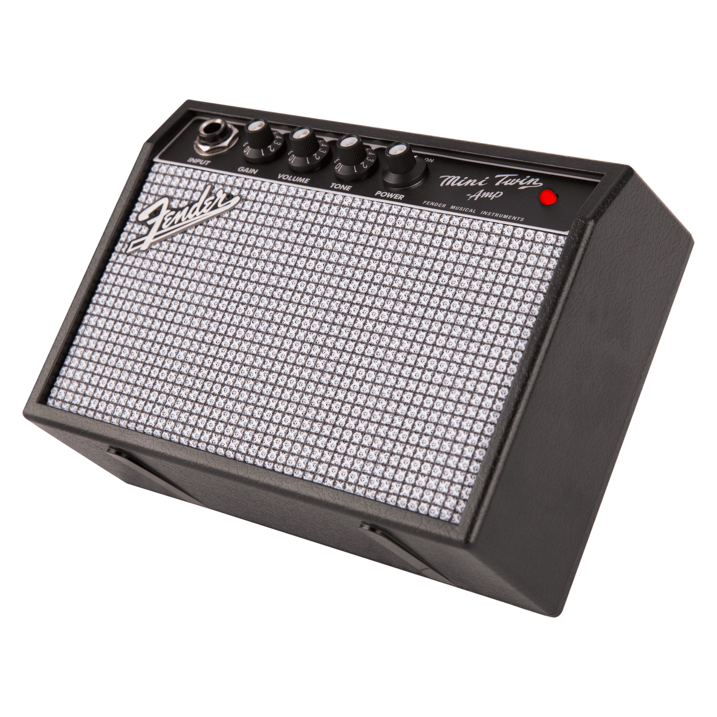 Fender Mini ’57 Twin-Amp - Portable Guitar Practice Amplifier Black 3