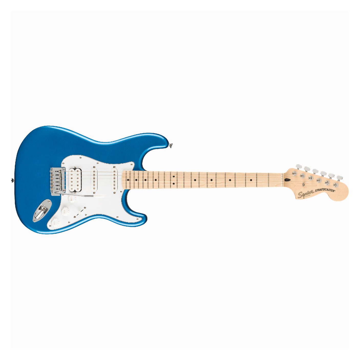 Fender Squire Squier Affinity Series Stratocaster HSS Pack - Lake Placid Blue 5