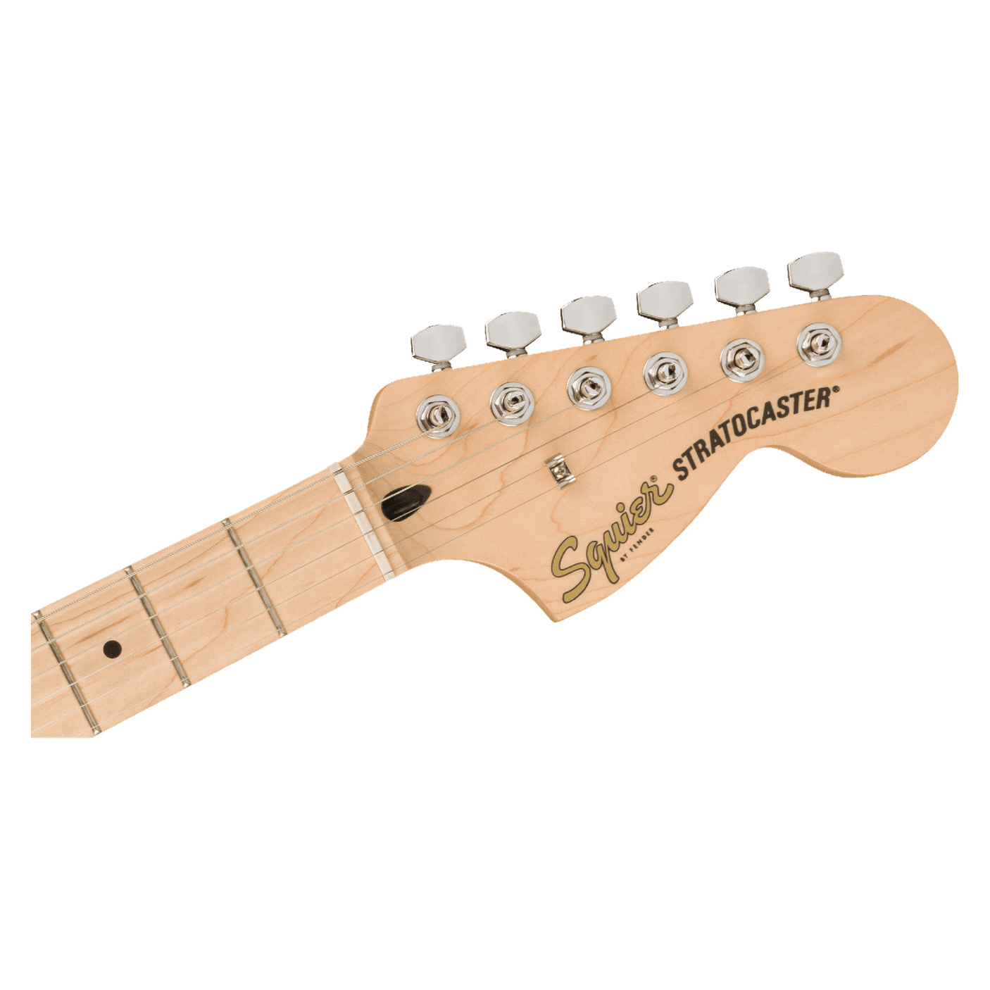 Squier Affinity Series Stratocaster Electric Guitar — Olympic White 5