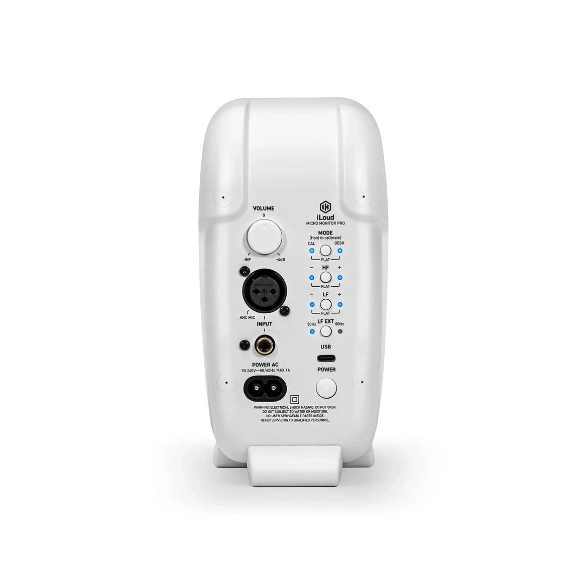 IK Multimedia iLoud Micro Monitor Pro Active Studio Monitors Pair , White 4