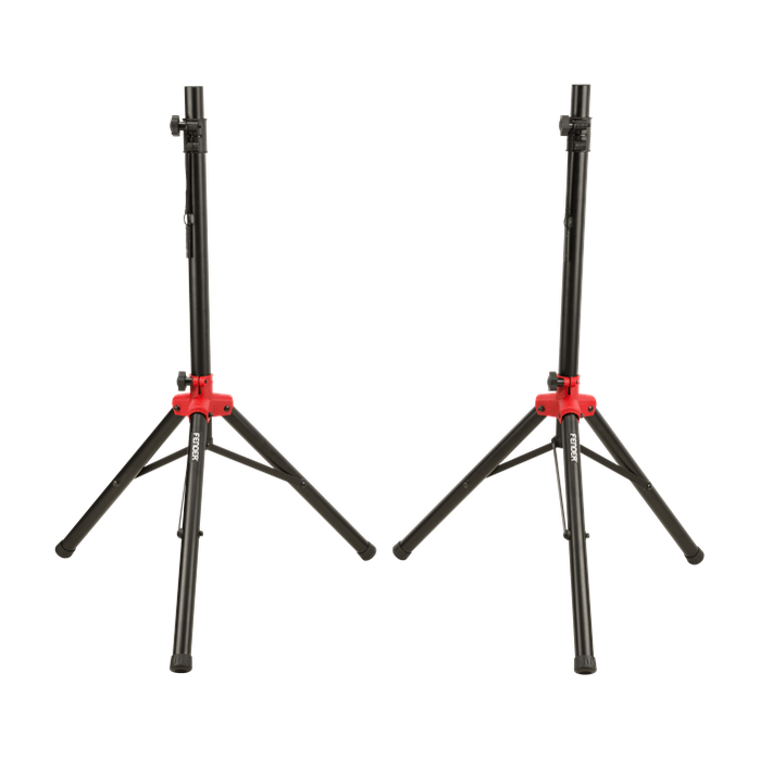 Fender Compact PA Speaker Stands with Carry Bag - Black 1