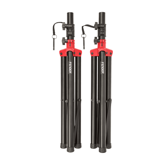Fender Compact PA Speaker Stands with Carry Bag - Black 2