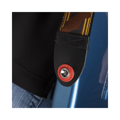 Fender Strap Blocks - 4 Pack Black and Red 2