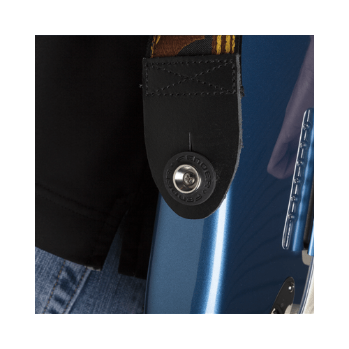 Fender Strap Blocks - 4 Pack Black and Red 3