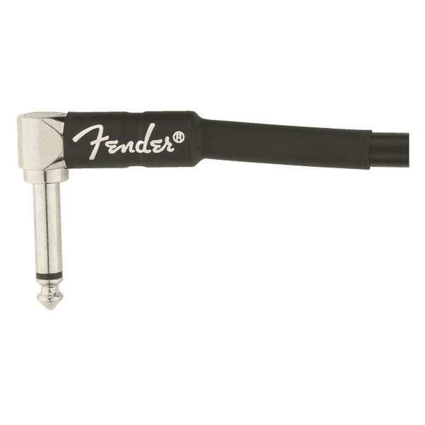 Fender Professional Series Instrument Cable, 2-Pack, Angle/Angle, 6" — Black 3