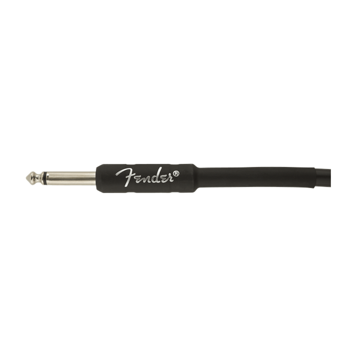 Fender Professional Series 3M Instrument Cable, Straight-Angle, Black 4
