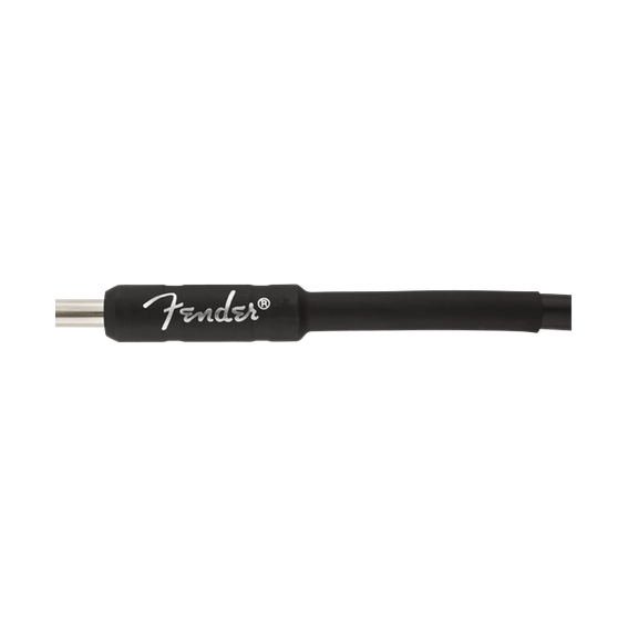 Fender Professional Series 4.5M Instrument Cable, Straight-Angle, Black 4