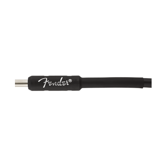 Fender Professional Series 4.5M Instrument Cable, Straight-Angle, Black 4