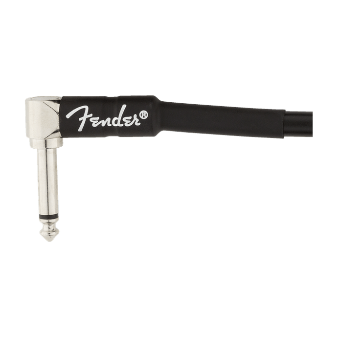 Fender Professional Series 4.5M Instrument Cable, Straight-Angle, Black 3