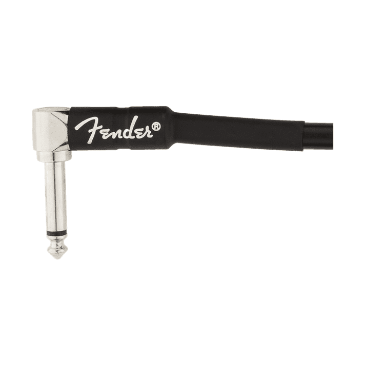 Fender Professional Series 4.5M Instrument Cable, Straight-Angle, Black 3