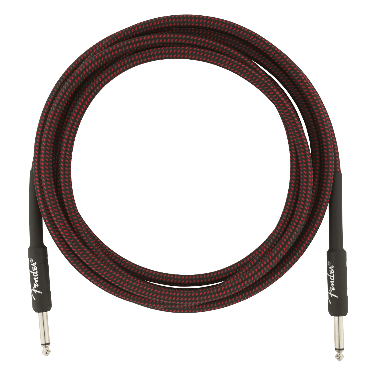 Fender Professional Series 3M Instrument Cable, Straight, Red Tweed 1