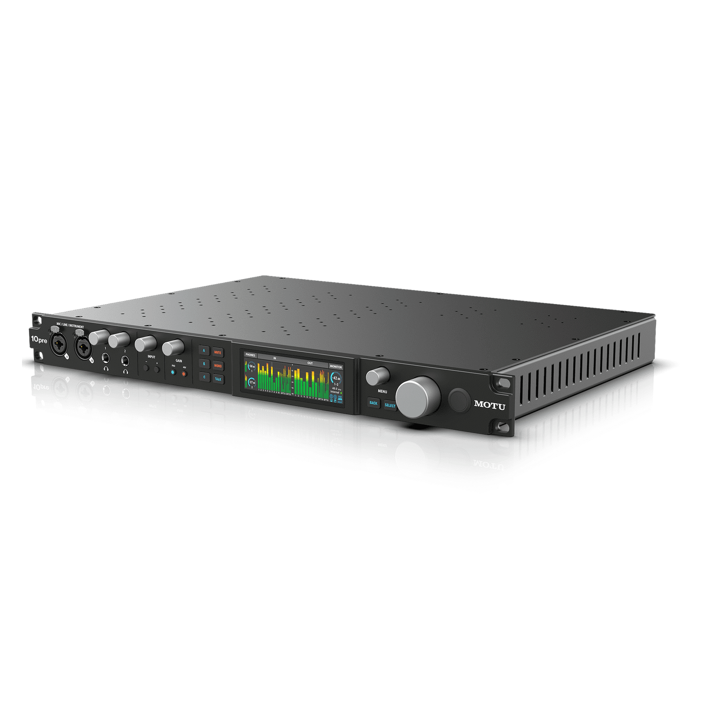 MOTU 10pre - Thunderbolt 4 / USB4 Audio Interface with DSP 3