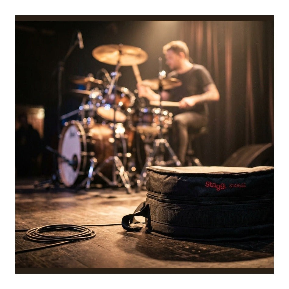 Stagg SDB1465E ECO Snare Drum Bag — 14" x 6.5"