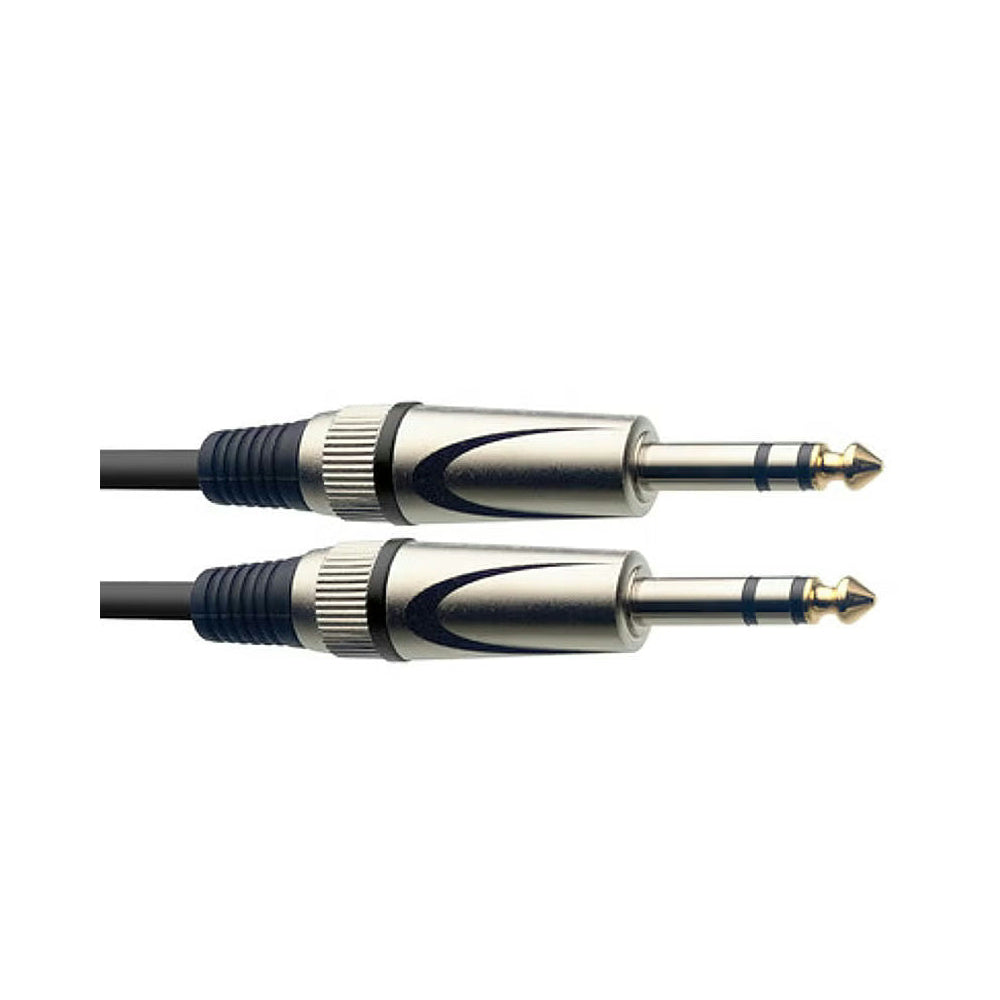 Stagg SAC3PS DL Balanced TRS Jack to TRS Jack Audio Cable — 3M 2