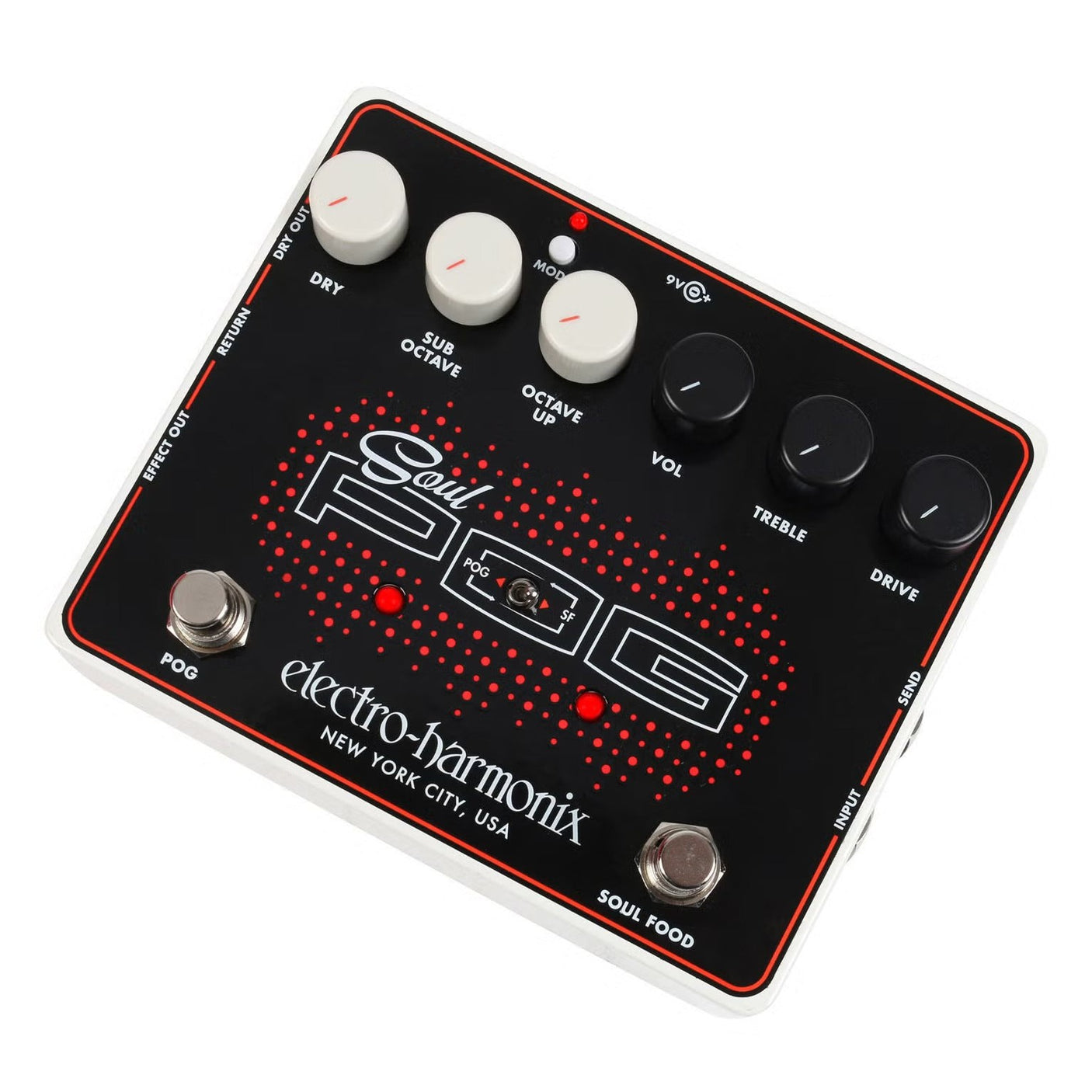 Electro-Harmonix Soul POG – Overdrive & Octave Multi-Effect Pedal 2