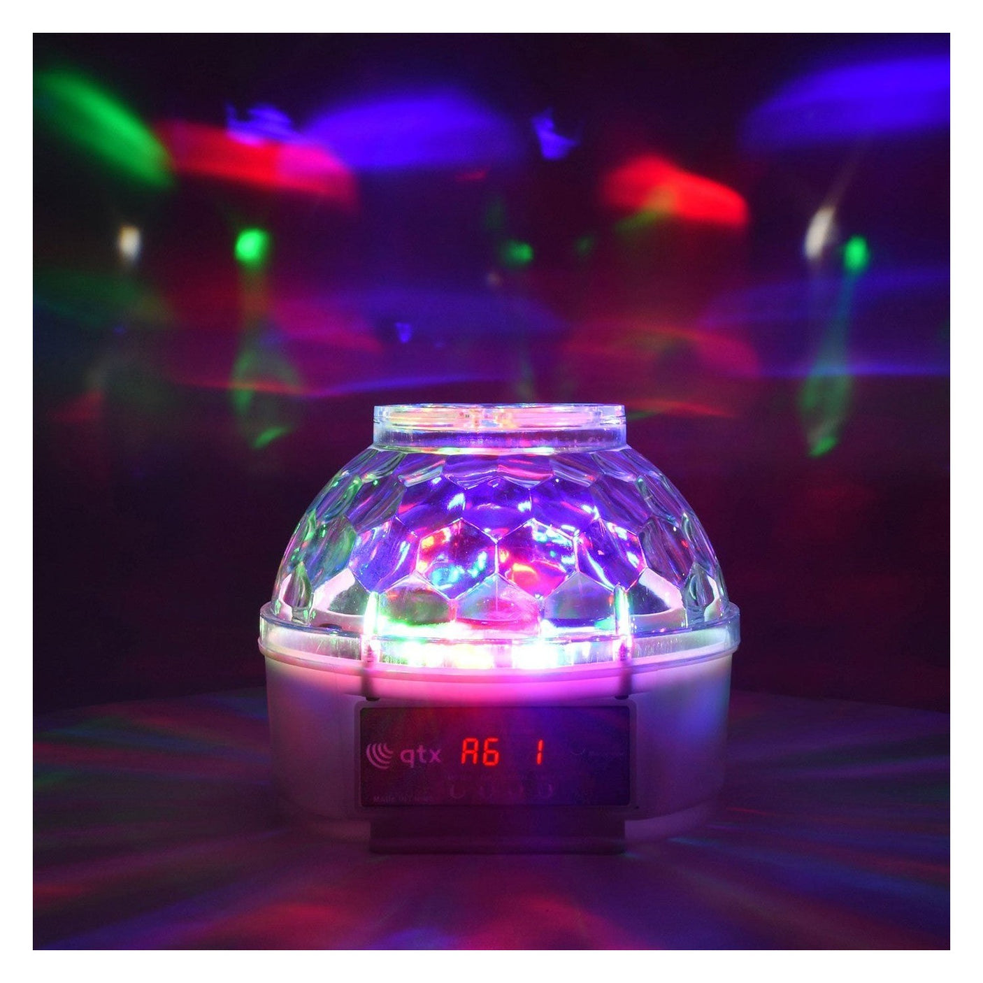 QTX Crystal Blaze Tabletop LED Light Effect with Gobos 1