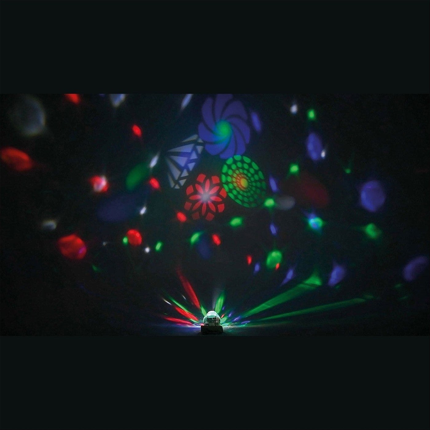 QTX Crystal Blaze Tabletop LED Light Effect with Gobos 7