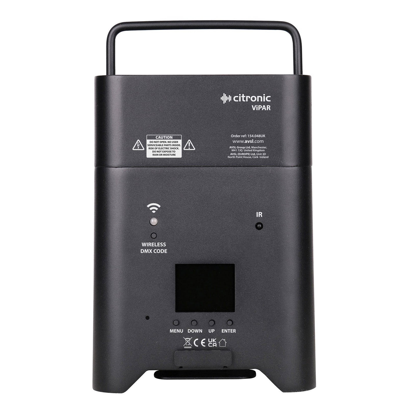 Citronic ViPAR: 6x18W Smart Rechargeable RGBWA/UV PAR Uplighter 4