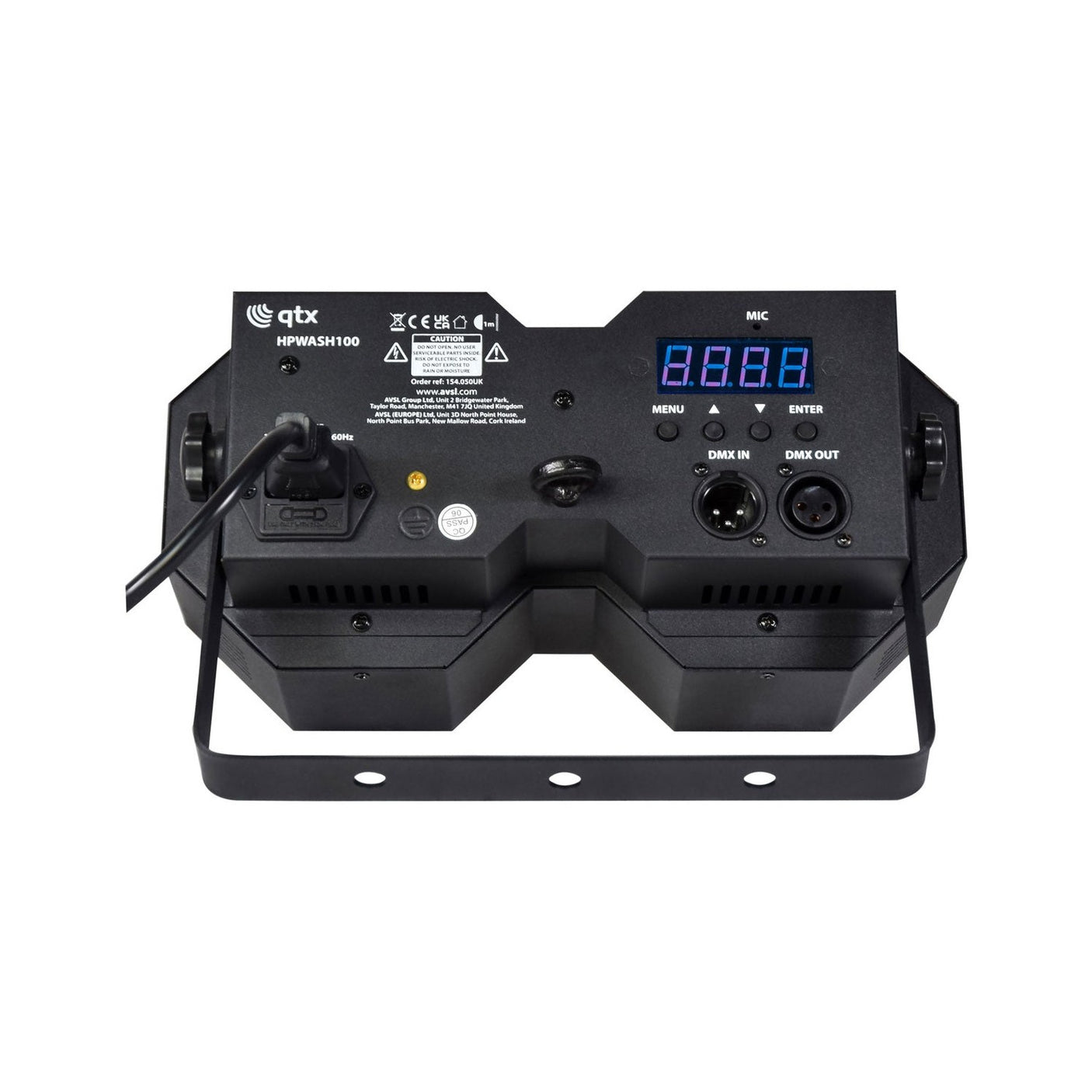 QTX HPWash-100 100W Dual COB LED Stage Blinder 5