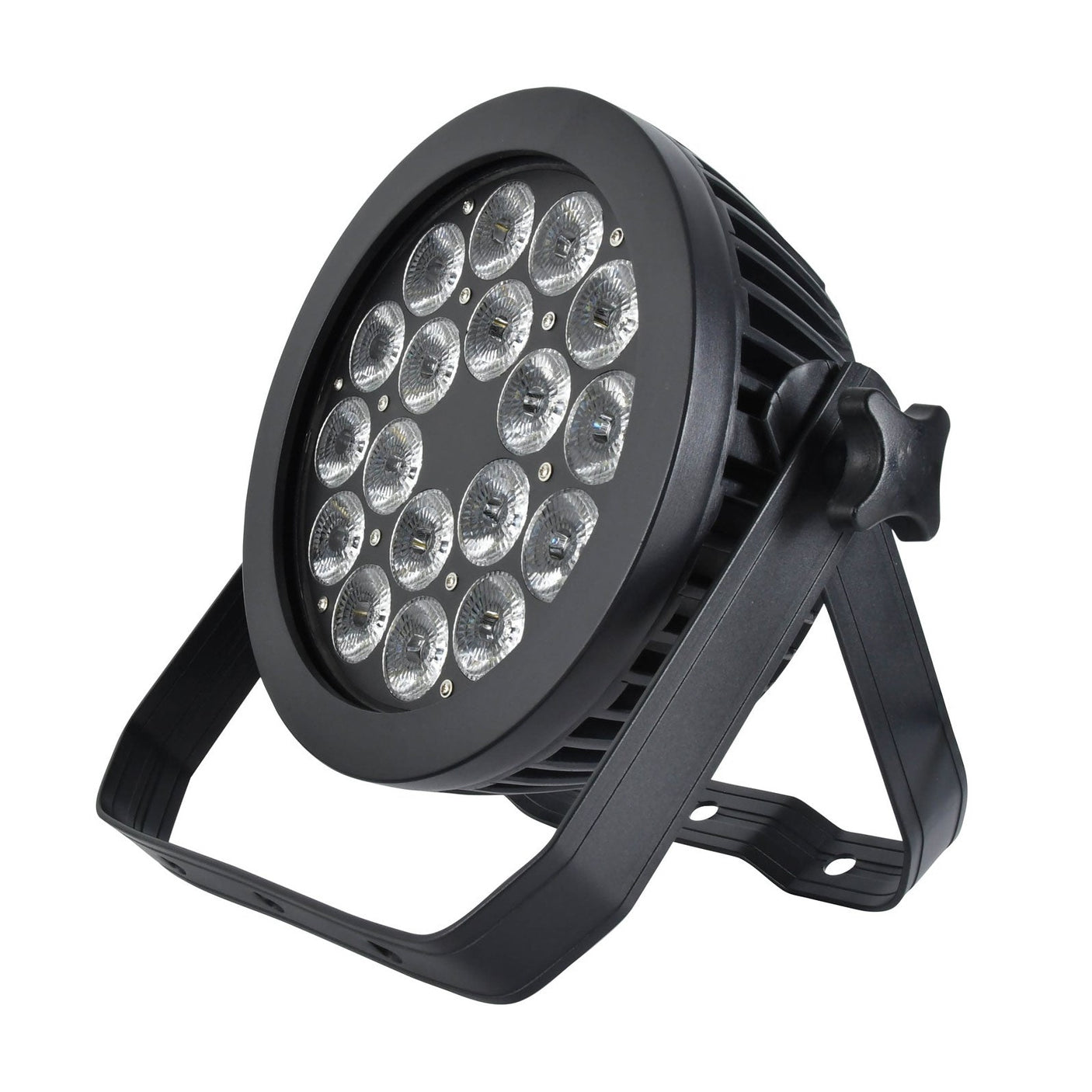 MagicPAR-220 Fanless PAR Can with 18x12 RGBWA+UV LEDs Black 1