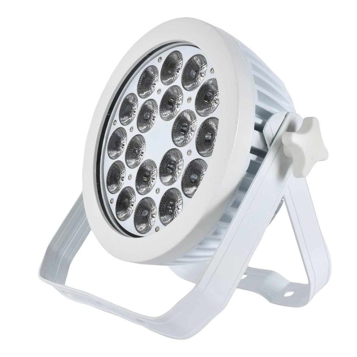 Citronic MagicPAR-220 Fanless PAR Can with 18x12 RGBWA+UV LEDs White 2