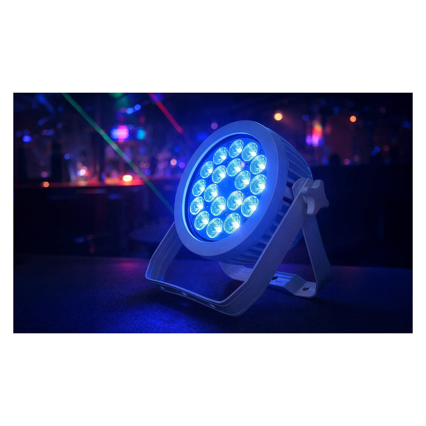 Citronic MagicPAR-220 Fanless PAR Can with 18x12 RGBWA+UV LEDs White 6