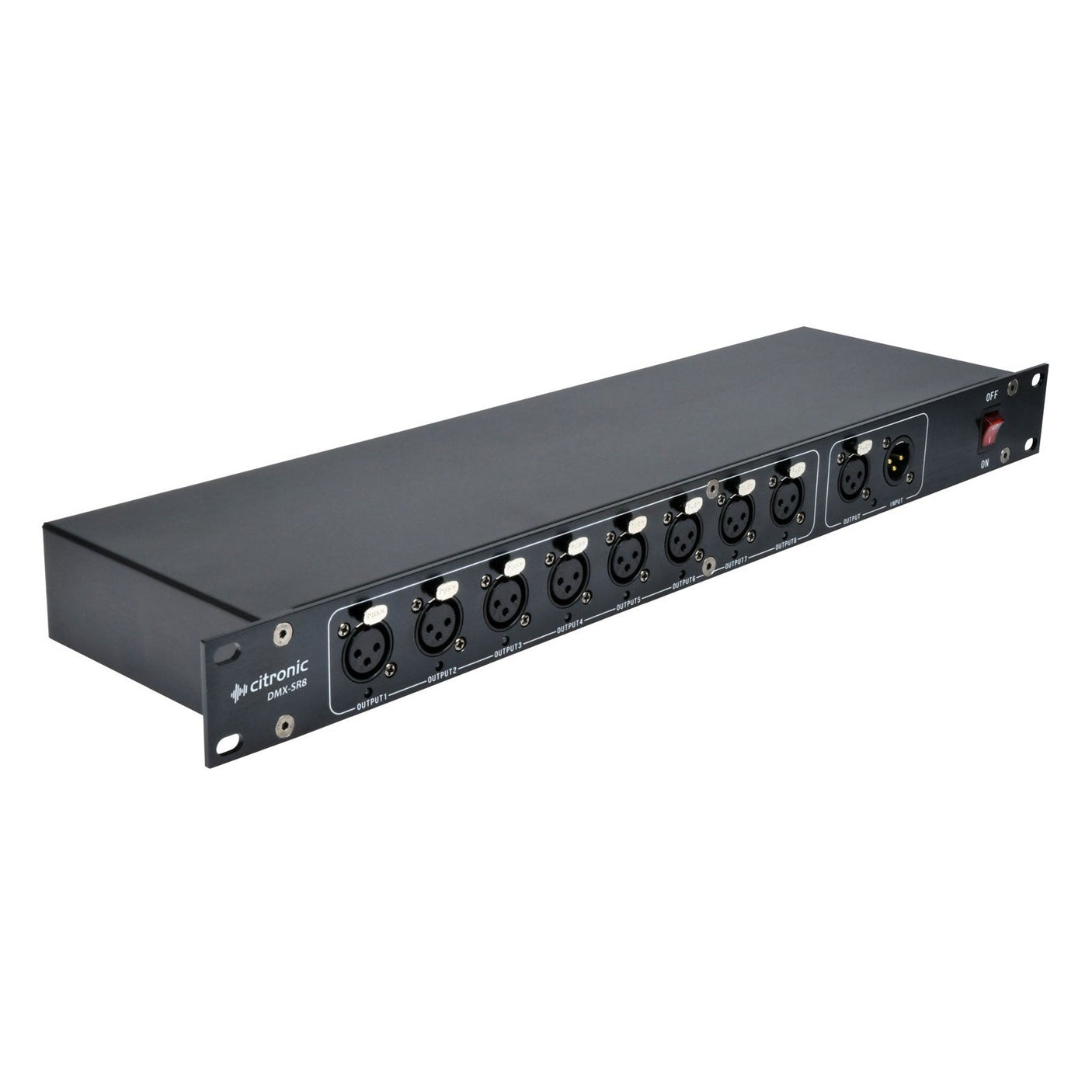 Citronic DMX-SR8 8-Way Rack-Mount DMX Splitter 2