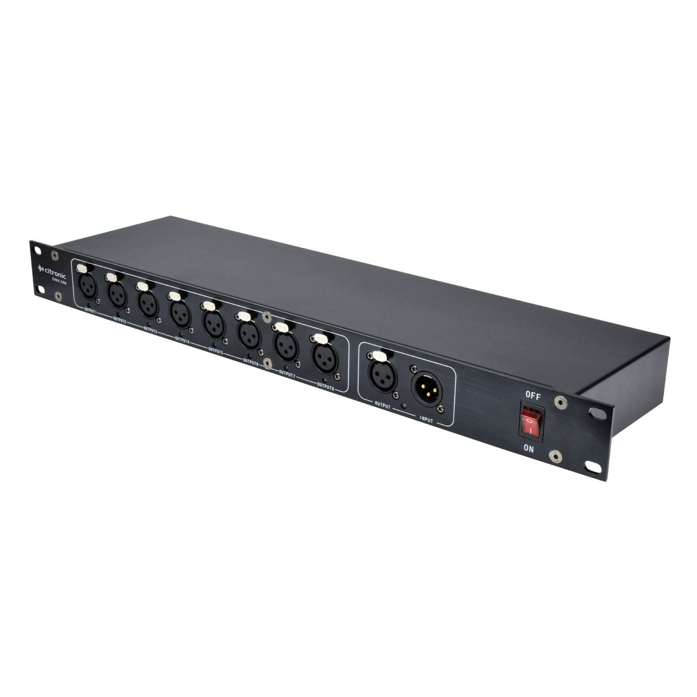Citronic DMX-SR8 8-Way Rack-Mount DMX Splitter 3