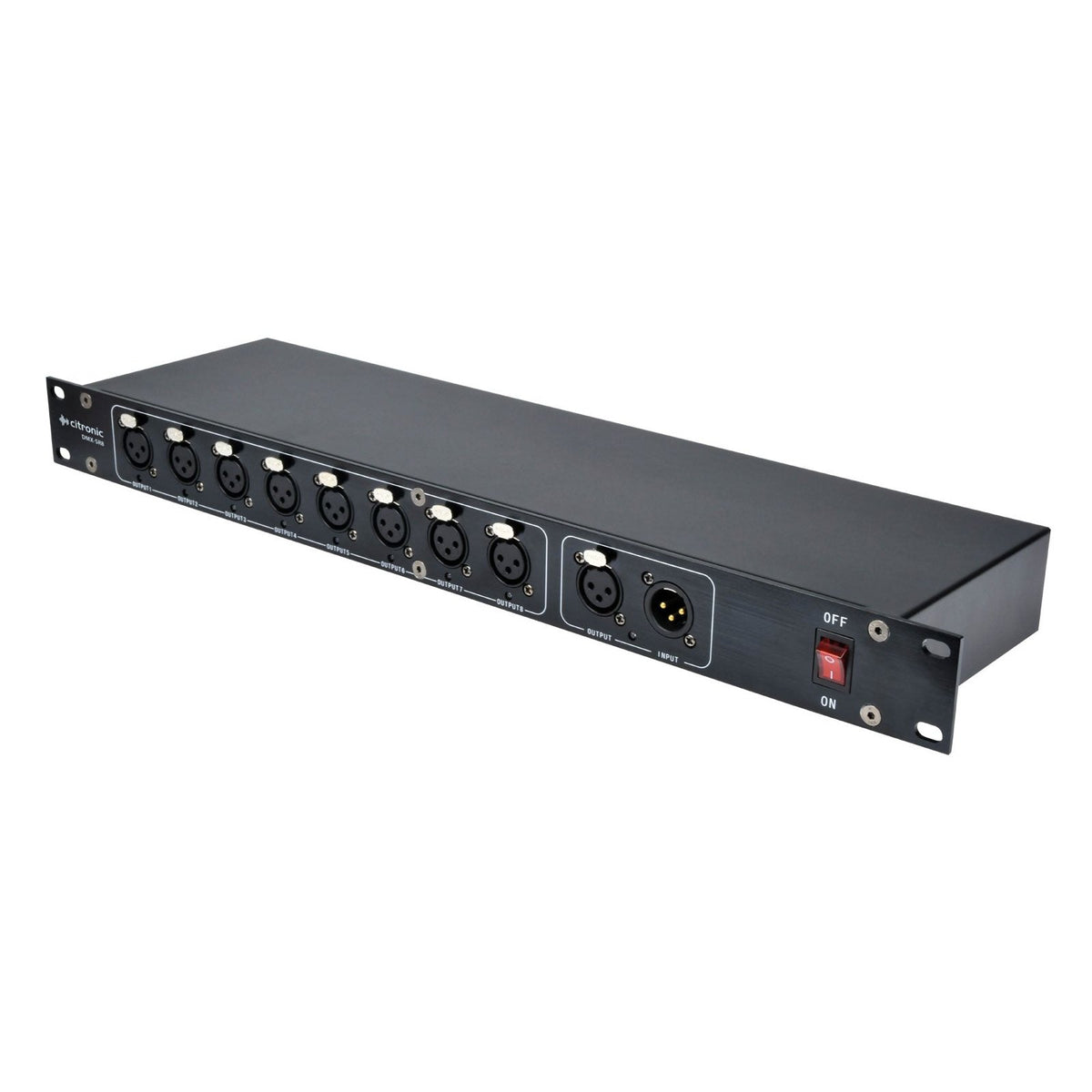 Citronic DMX-SR8 8-Way Rack-Mount DMX Splitter 3