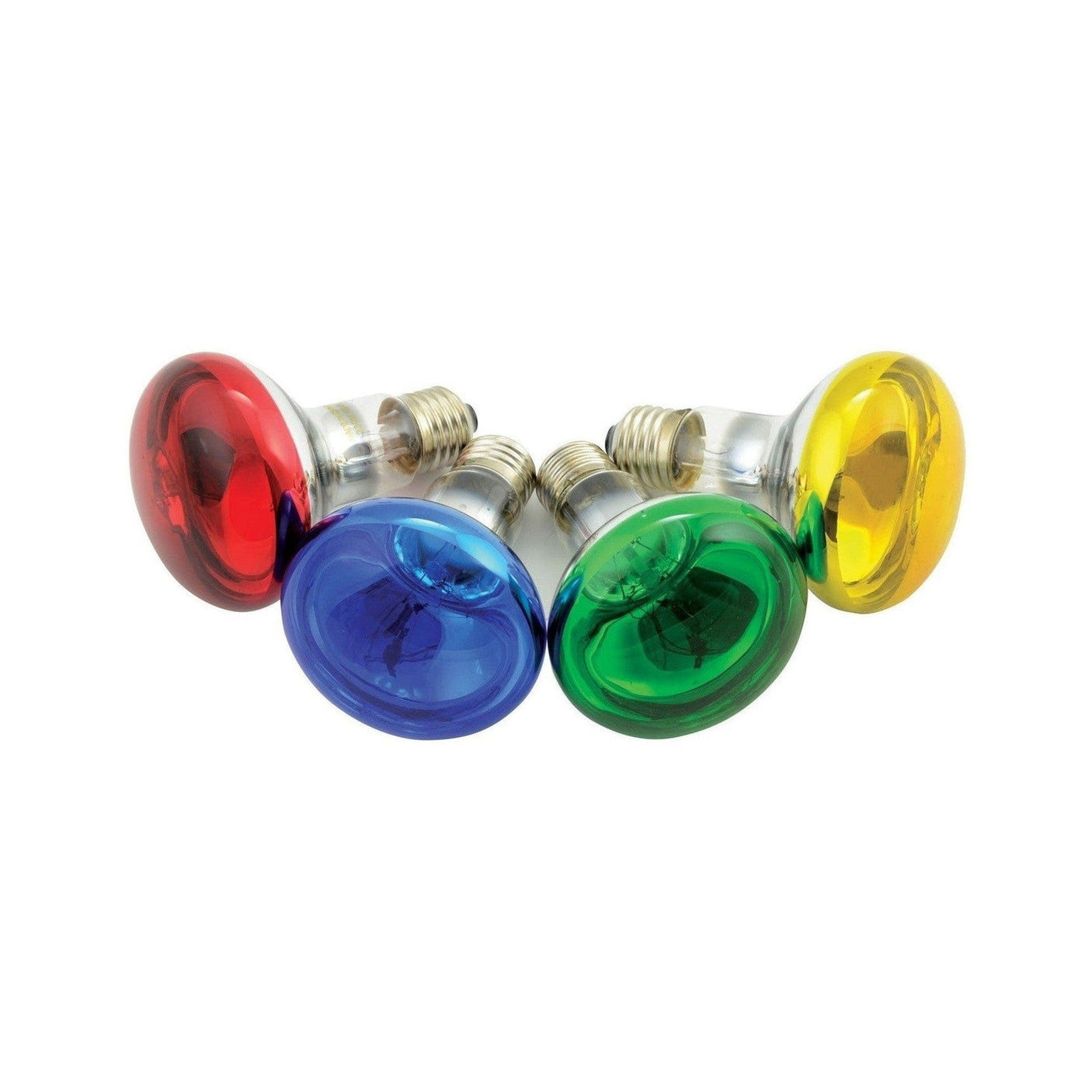 QTX R80 Yellow Coloured Reflector Bulb E27 60W 3