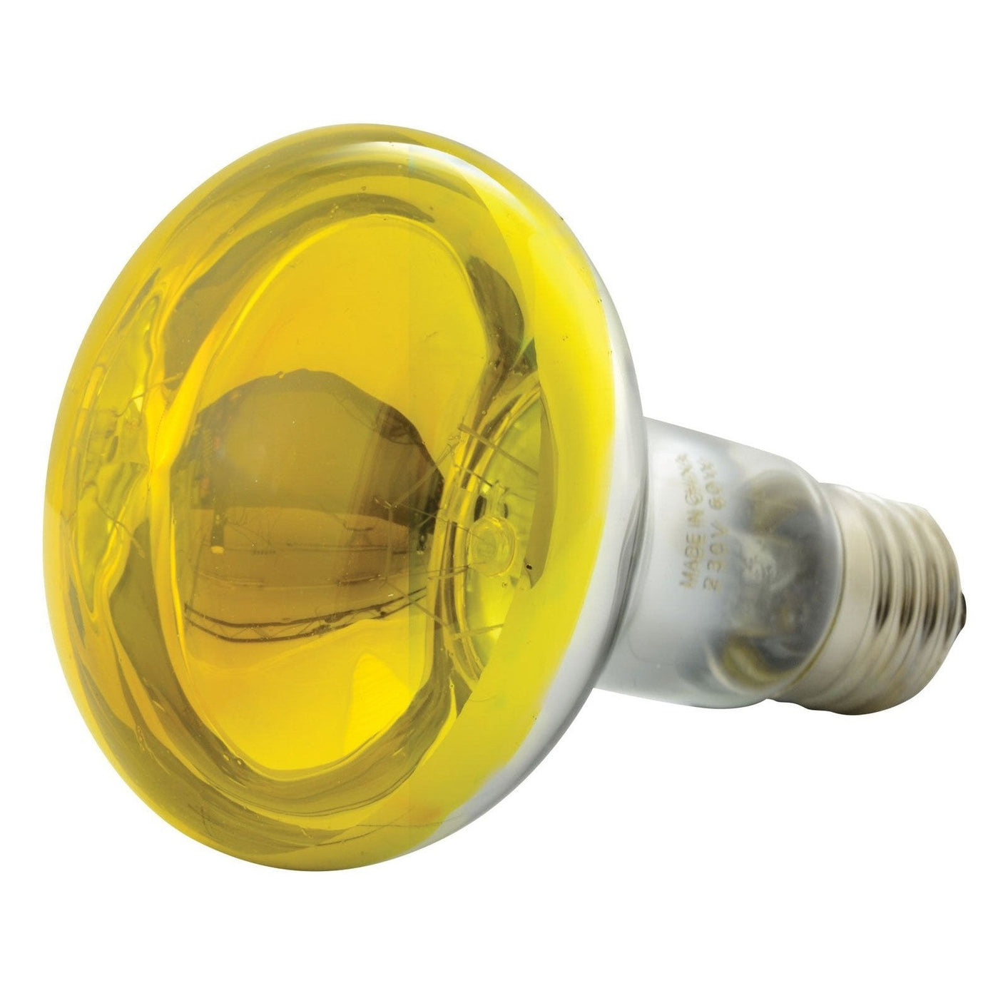 QTX R80 Yellow Coloured Reflector Bulb E27 60W 1