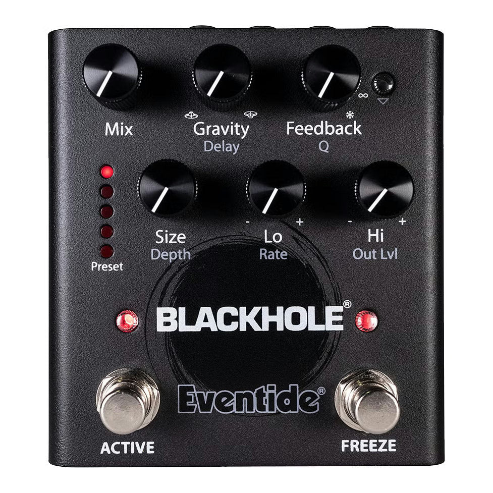 Eventide Blackhole Reverb Pedal — Infinite Reverb, Gravity Control, Up To 127 MIDI Presets 1