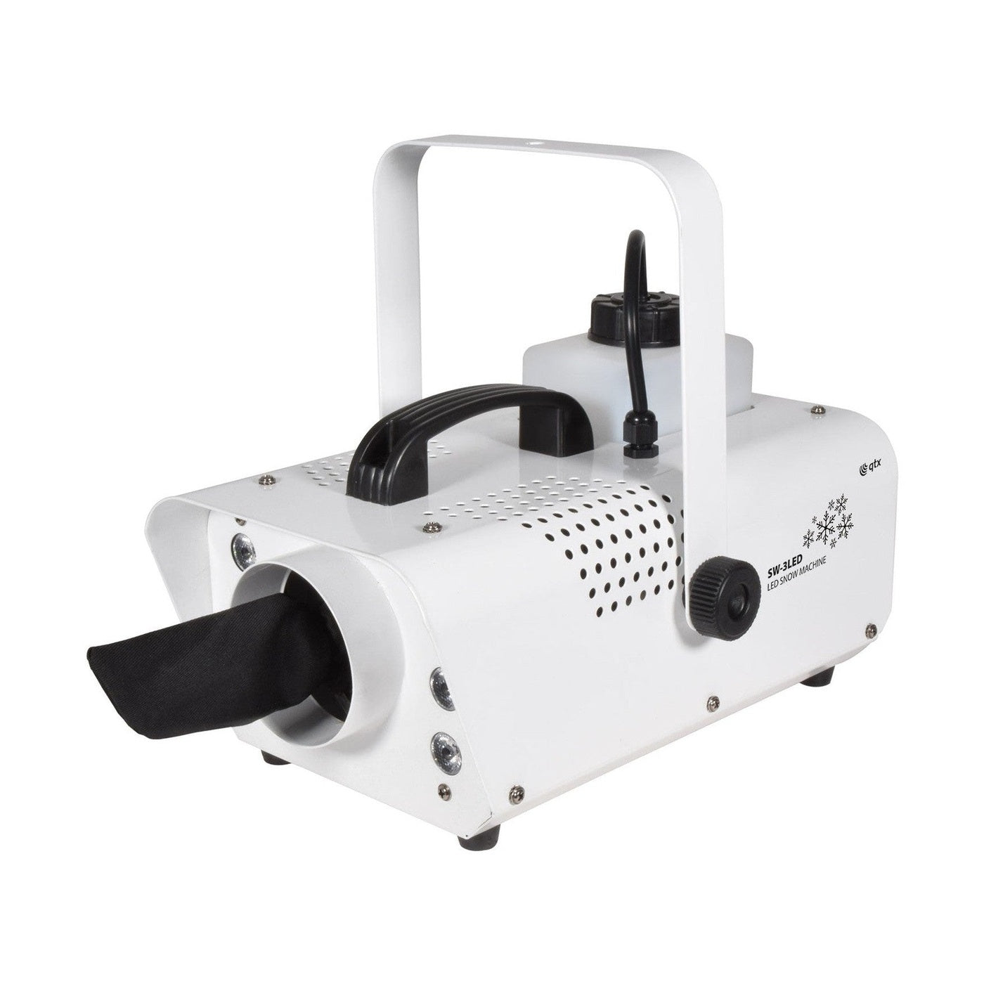 QTX SW-3LED 800W Snow Machine With LED Lights & Remote Control 1