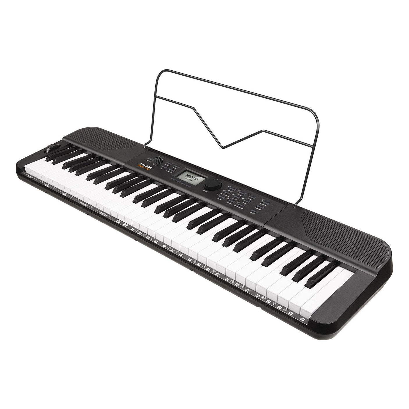 NUX NEK-110 61-Key Portable Keyboard - Black 2
