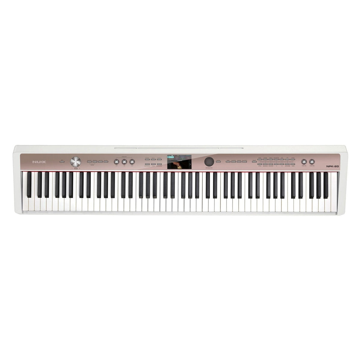 NUX NPK-20 - 88-Key Pro Digital Piano w/ Premium Hammer Action - White 2