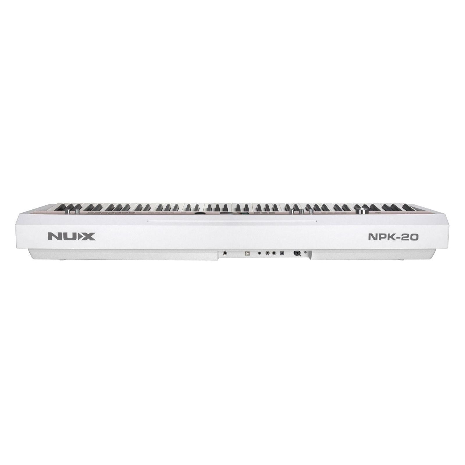 NUX NPK-20 - 88-Key Pro Digital Piano w/ Premium Hammer Action - White 4