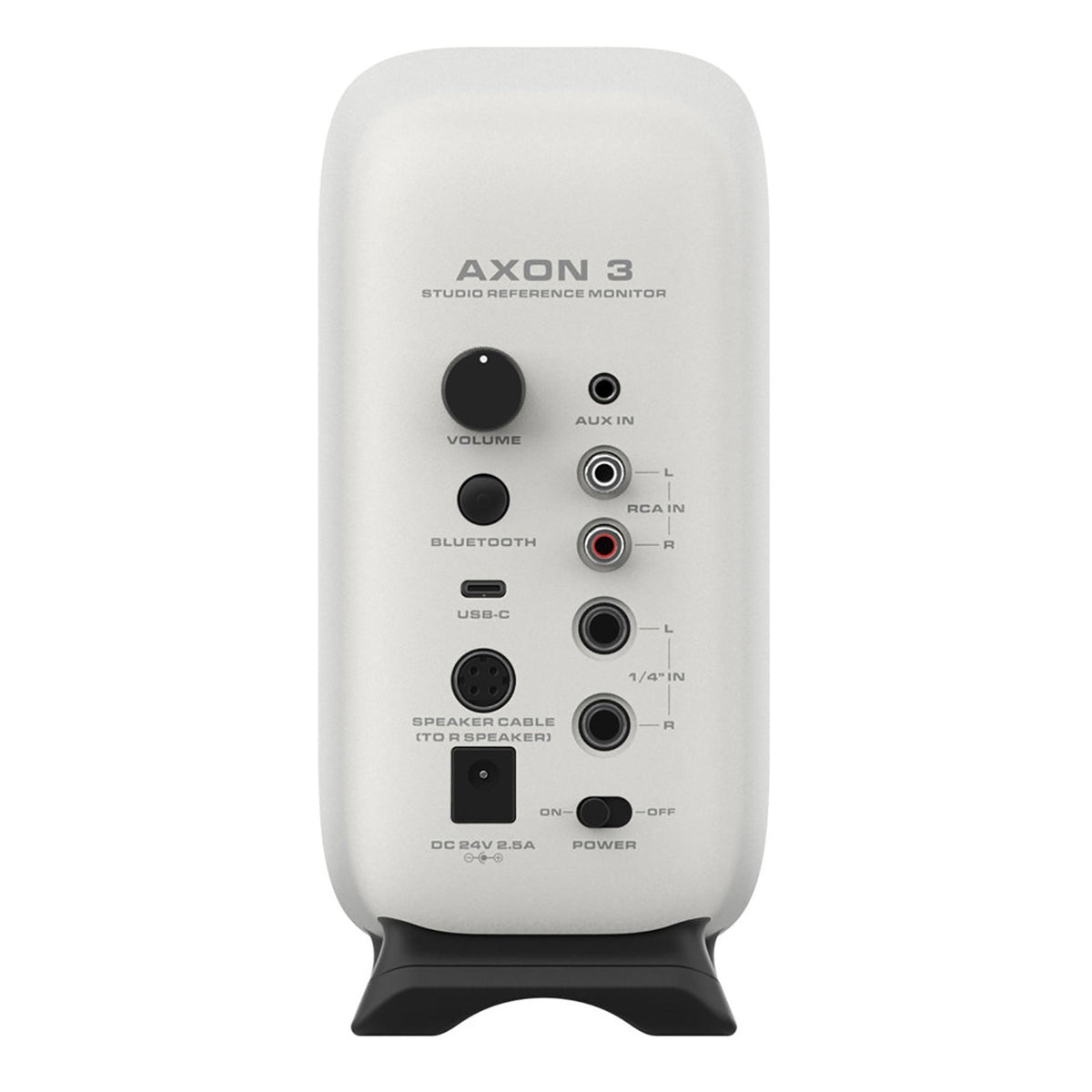 NUX Axon 3 Super-Compact Nearfield Studio Monitors - White 4