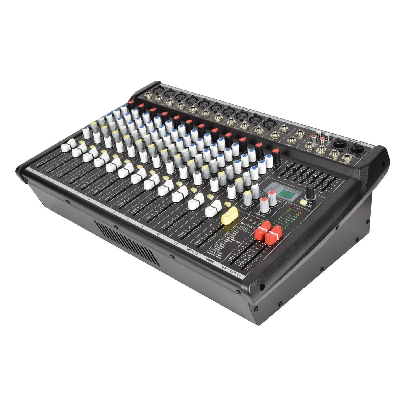 Citronic CSP-714 2 x 350W 14-Input Powered Mixer With DSP Effects 3