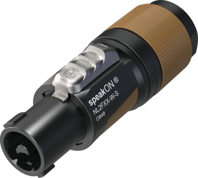 Neutrik NL2FXX-W-S 2-Pole speakON Connector Plug 1