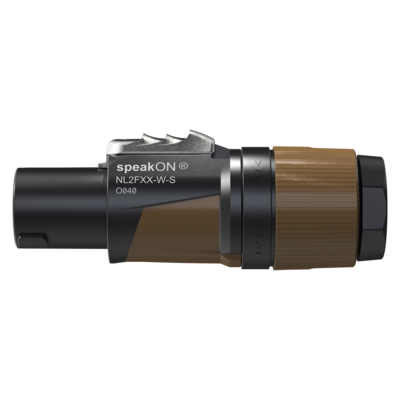 Neutrik NL2FXX-W-S 2-Pole speakON Connector Plug 3