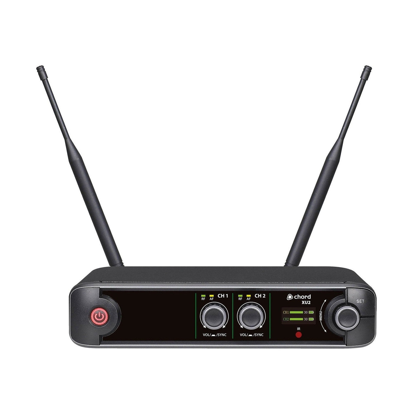 Chord XU2 Dual Handheld UHF Wireless Microphone System 2