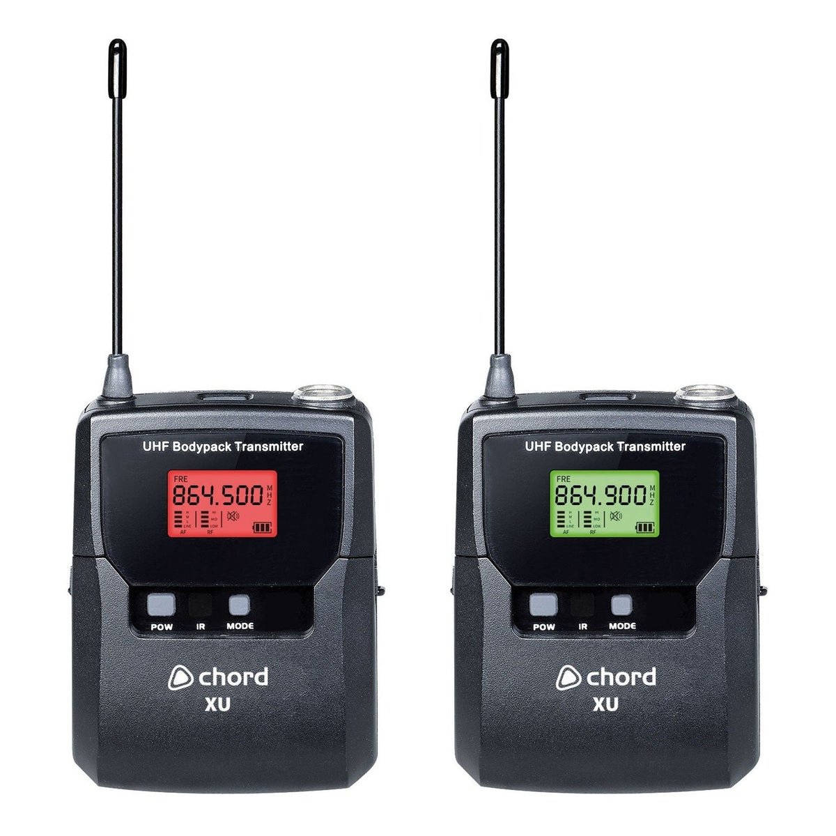 Chord XU2 Dual Lavalier/Headset UHF Wireless Microphone System 5