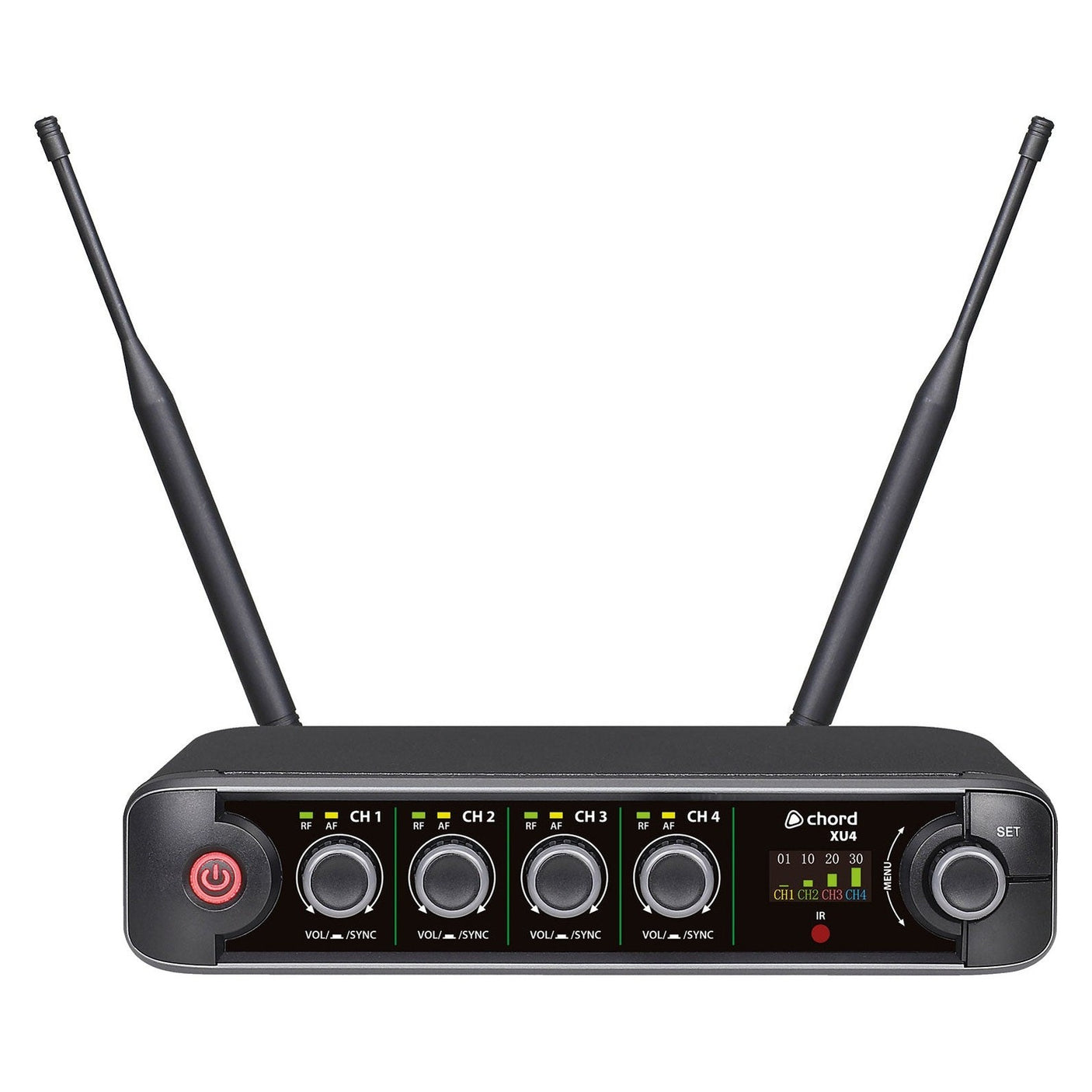 Chord XU4 Quad Lavalier/Headset UHF Wireless Microphone System 2