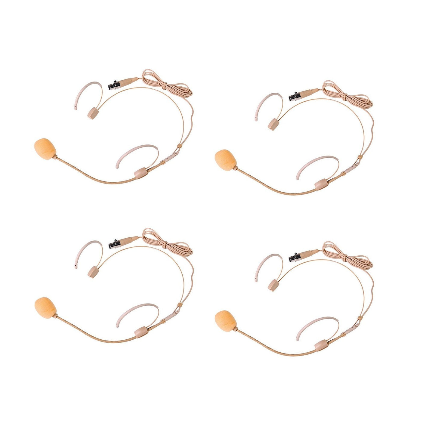 Chord XU4 Quad Lavalier/Headset UHF Wireless Microphone System 4