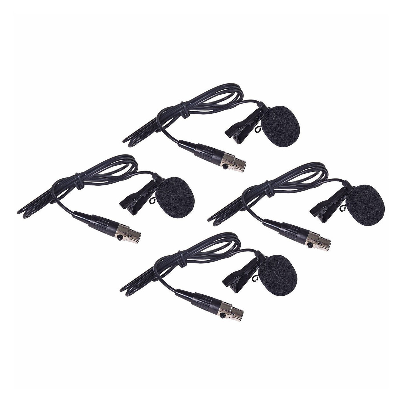 Chord XU4 Quad Lavalier/Headset UHF Wireless Microphone System 5
