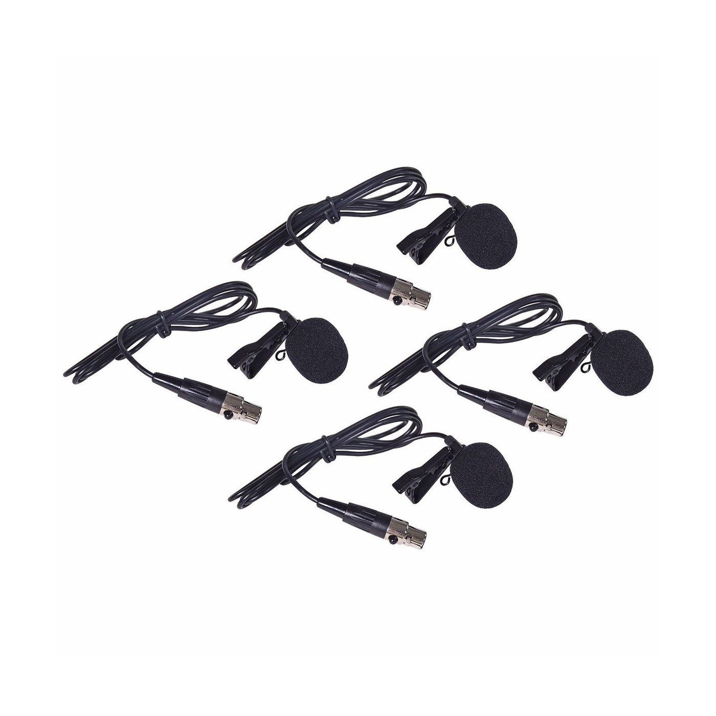 Chord XU4 Quad Lavalier/Headset UHF Wireless Microphone System 5