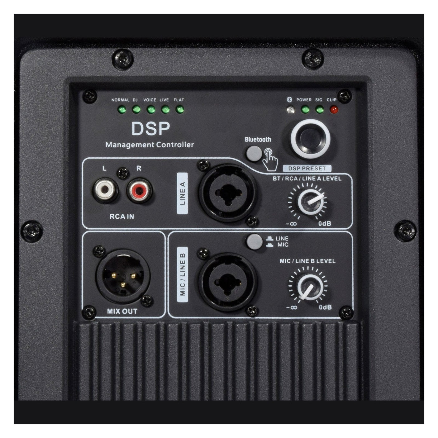 Citronic Neolith MK2 Portable Column PA System with Bluetooth - Black 6